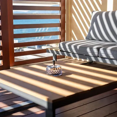 Agosta: Terrace With Sea View - Luxury Flat | By Airnest 公寓 Albitreccia
